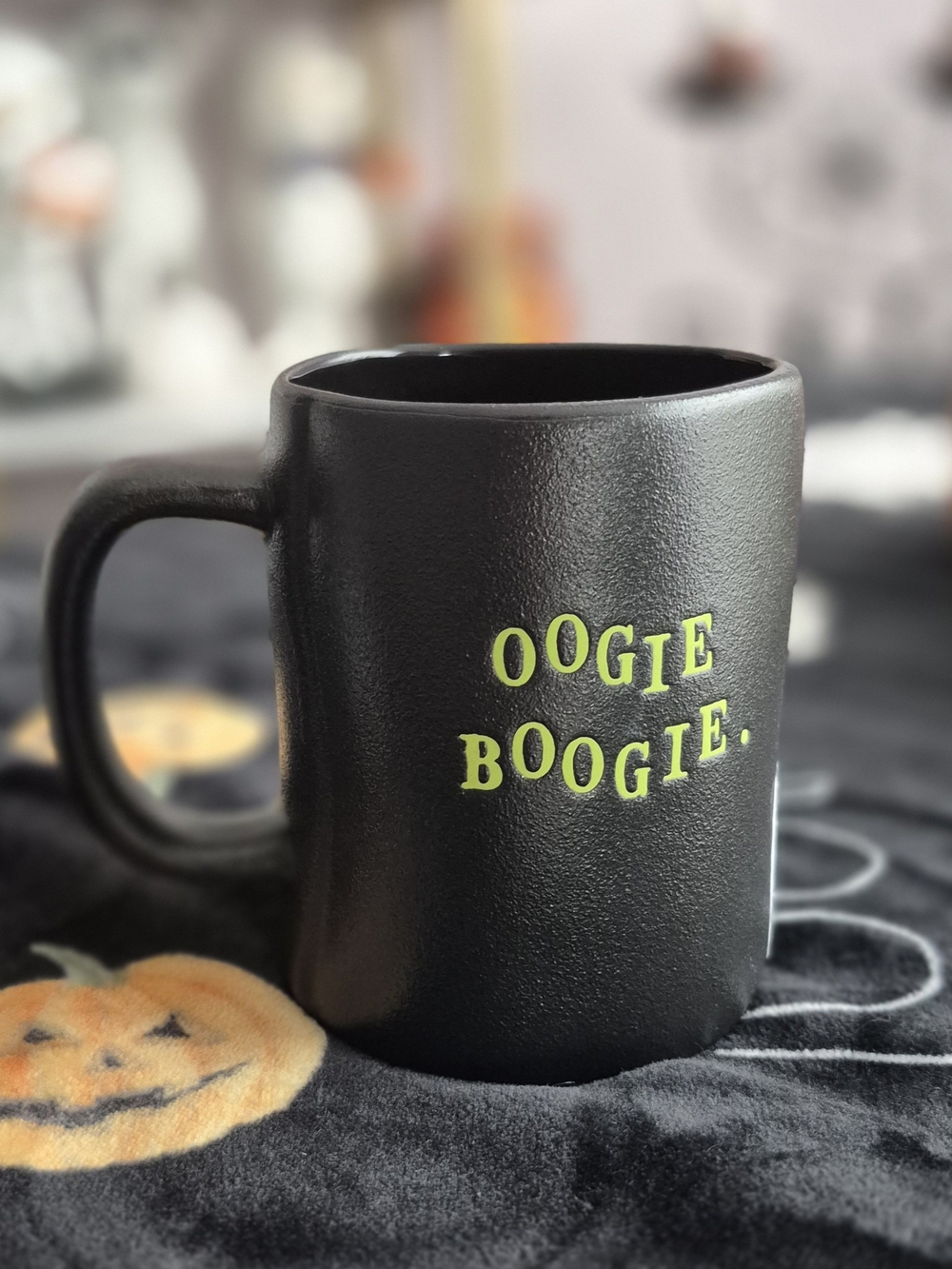 Oogie Boogie Black Halloween Mug - Festive Party Drinkware